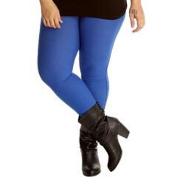 Picture of STRETCH ELASTICATED JEGGINGS ROYAL BLUE